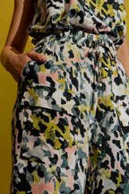 Chartreuse Camo Classic Cargo Culottes Chartreuse Camo