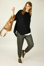 Black Fluffy Overtop - SALE