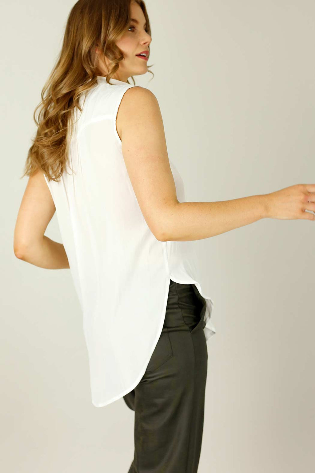 White Seta Blogger Cami - SALE