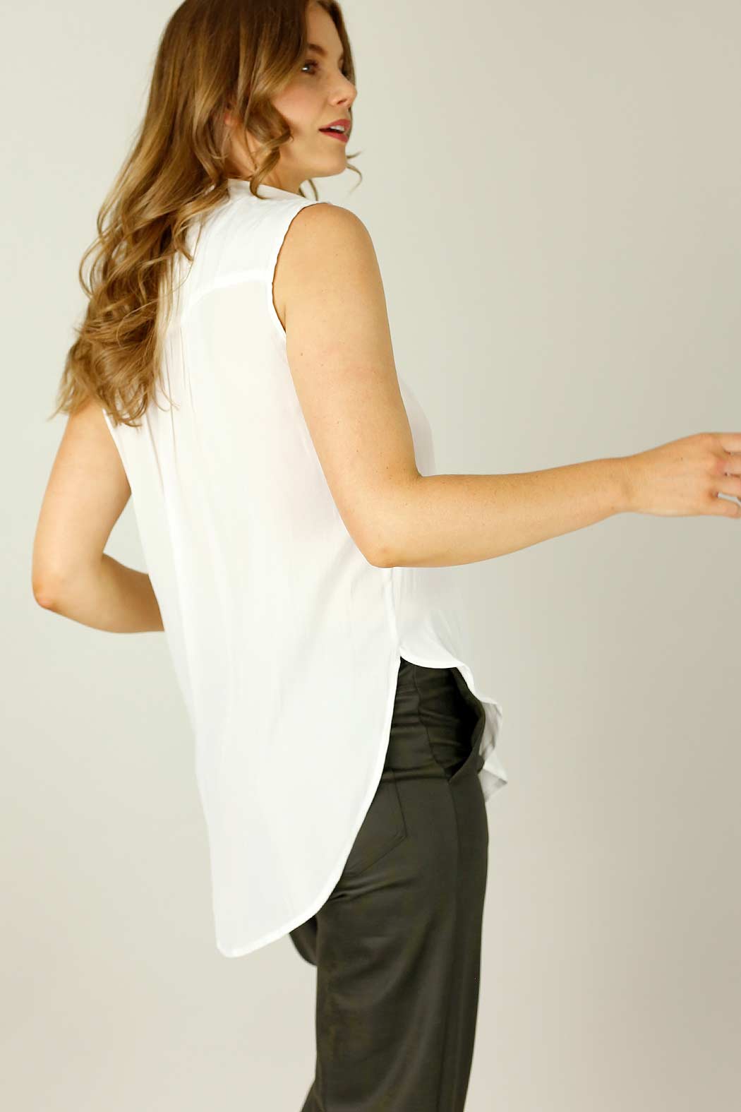 White Seta Blogger Cami - SALE