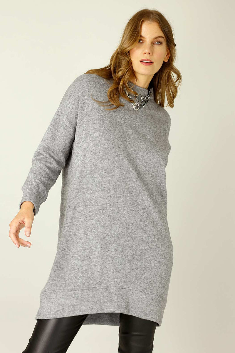 Grey Lux Oversized Dress - SALE