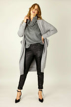 Grey Lux Raglan Cardi - SALE
