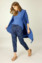 Blue Lounge Hood Coatigan - SALE