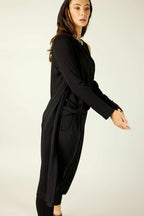 Black Woolly Lounge Cardi - SALE