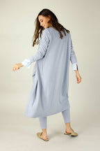 Chambray Woolly Lounge Cardi - SALE
