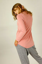 Pink Lounge Crew Neck Jumper