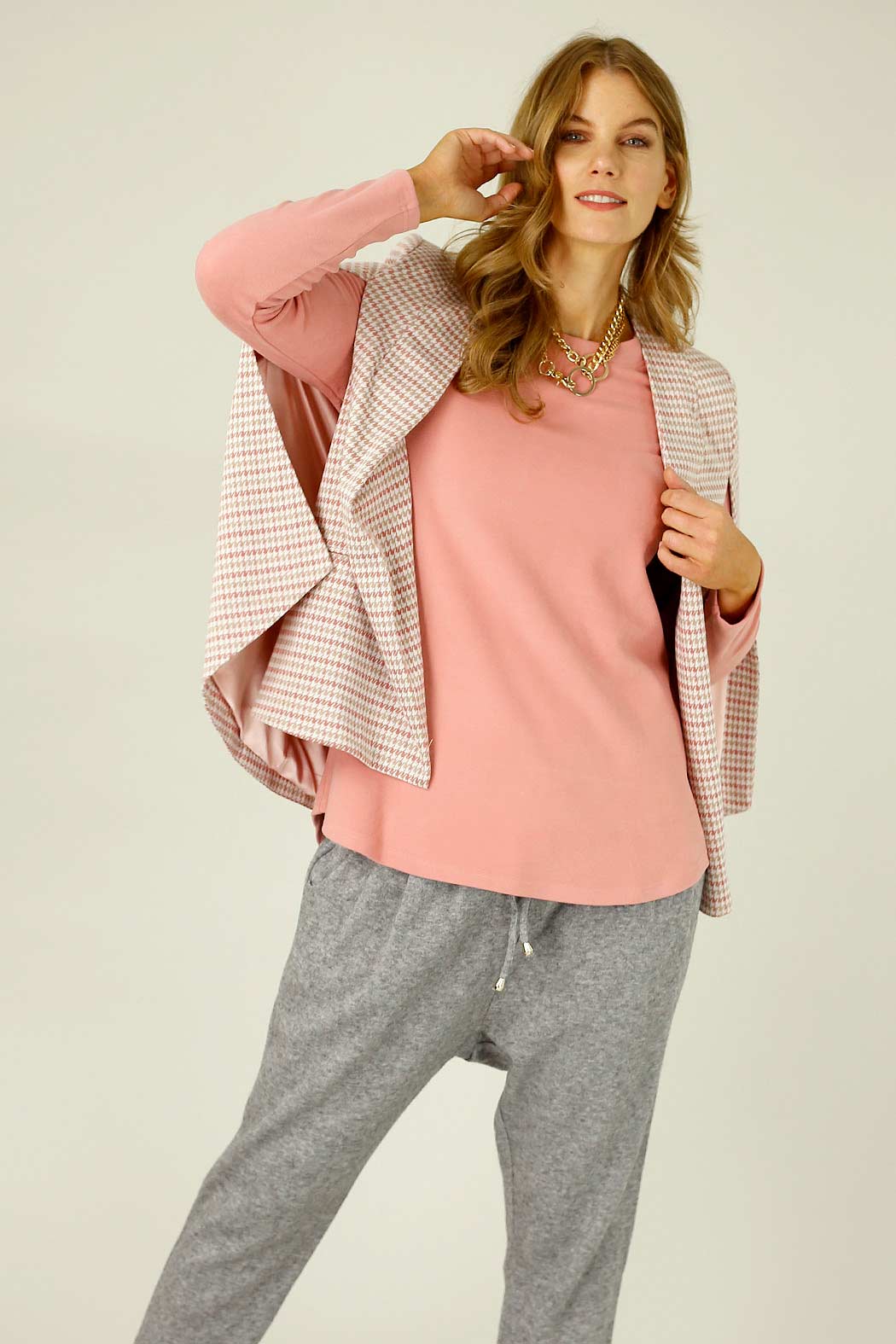 Peach Cape Jacket - SALE