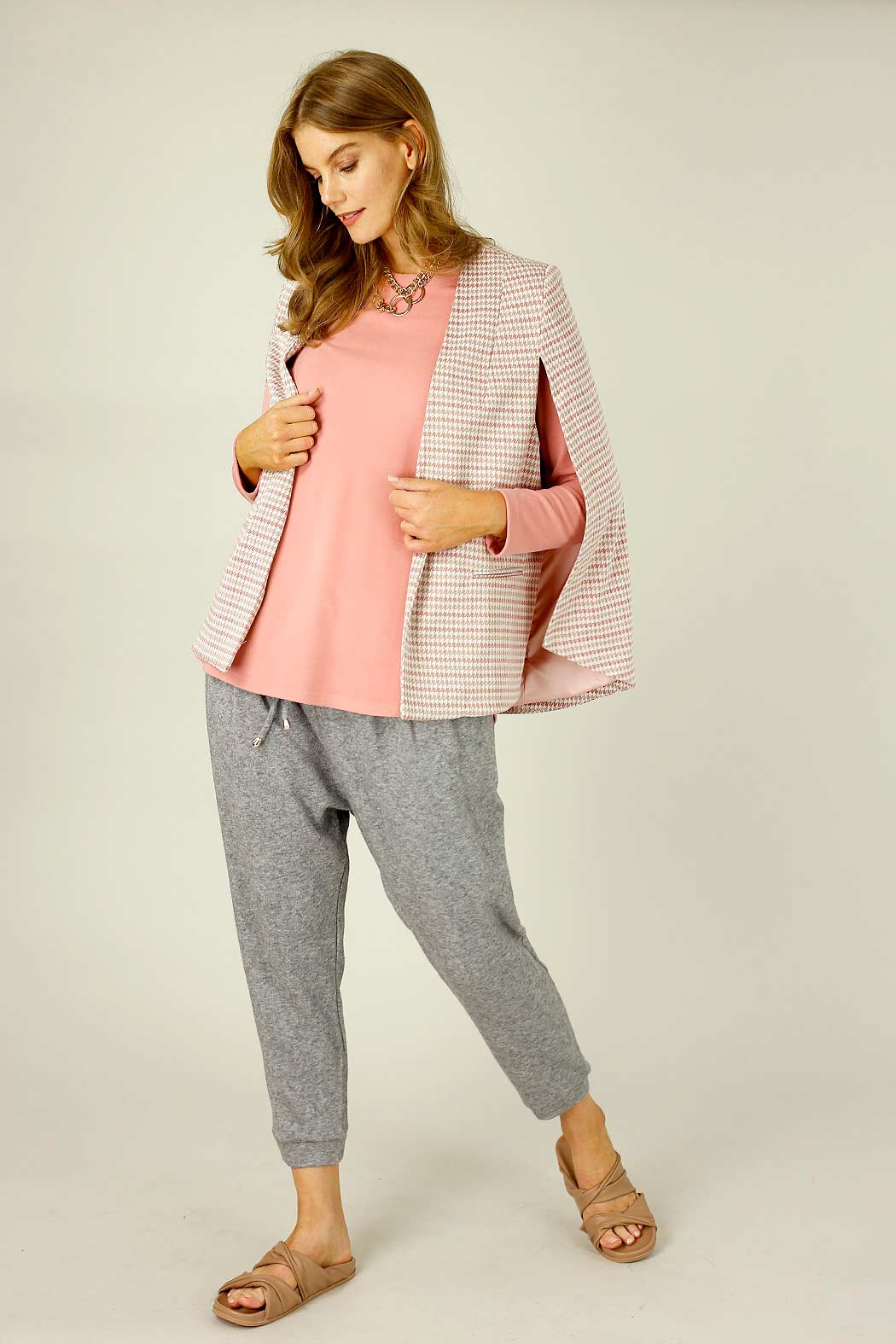 Peach Cape Jacket - SALE
