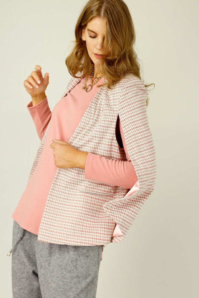 Peach Cape Jacket - SALE