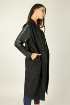 Charcoal Ponte Queens Coat - SALE