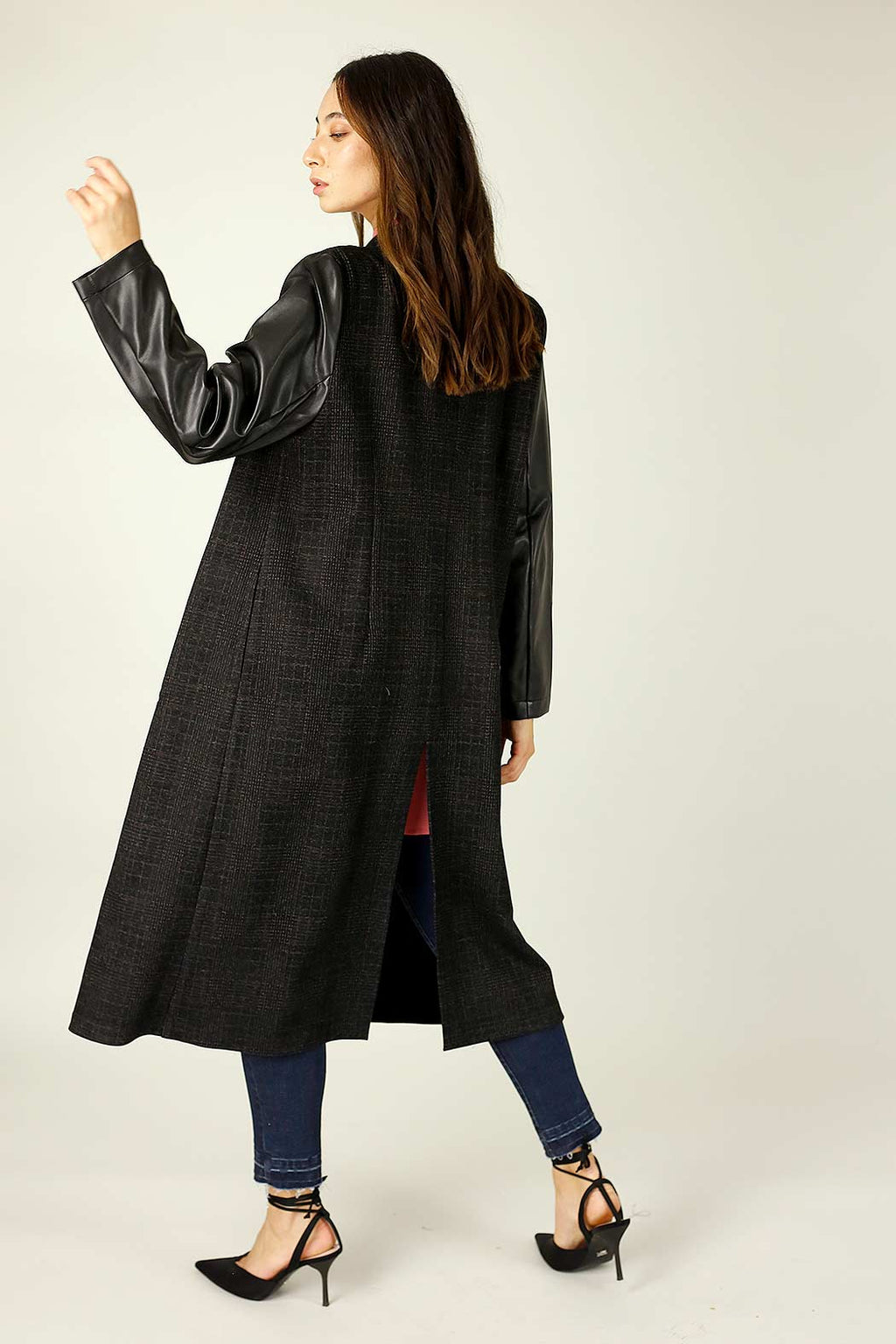 Charcoal Ponte Queens Coat - SALE