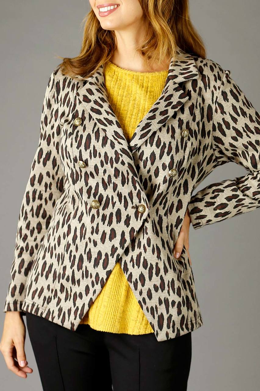 Ivory Animal Willow Jacket - SALE