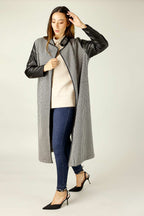 Herringbone Ponte Queens Coat - SALE