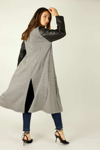 Herringbone Ponte Queens Coat - SALE