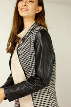 Herringbone Ponte Queens Coat - SALE