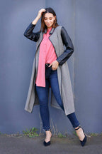 Herringbone Ponte Queens Coat - SALE