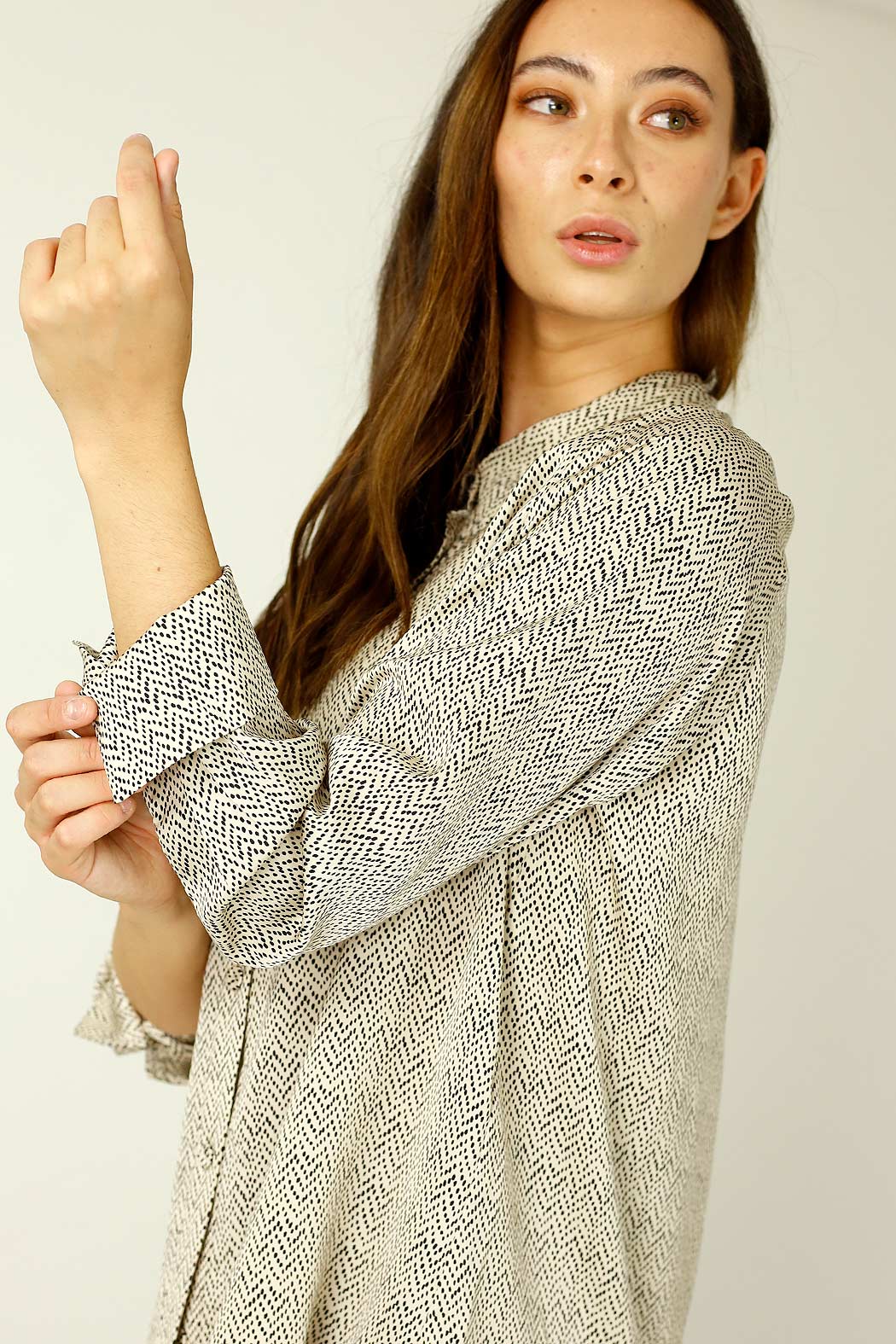 Spot Nano Boyfriend Shirt - SALE