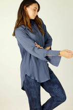Chambray Seta Boyfriend Shirt - SALE