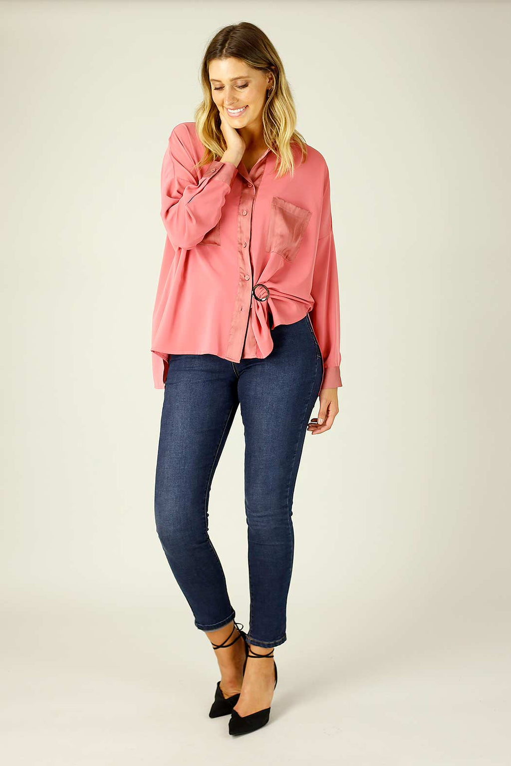 Gunmetal Shirt Shaper Buckle