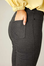 Charcoal Firm Hold Relaxed Slim Jean -SALE