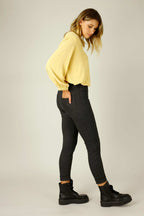 Charcoal Firm Hold Relaxed Slim Jean -SALE