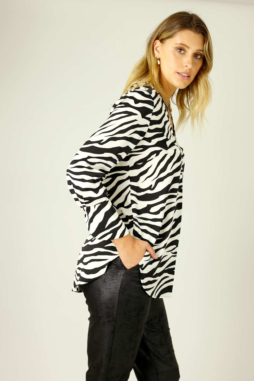 Zebra Nano Sydney Blouse - SALE