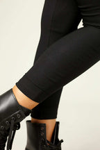 Black Dotty Bengaline Stitch Pant - SALE