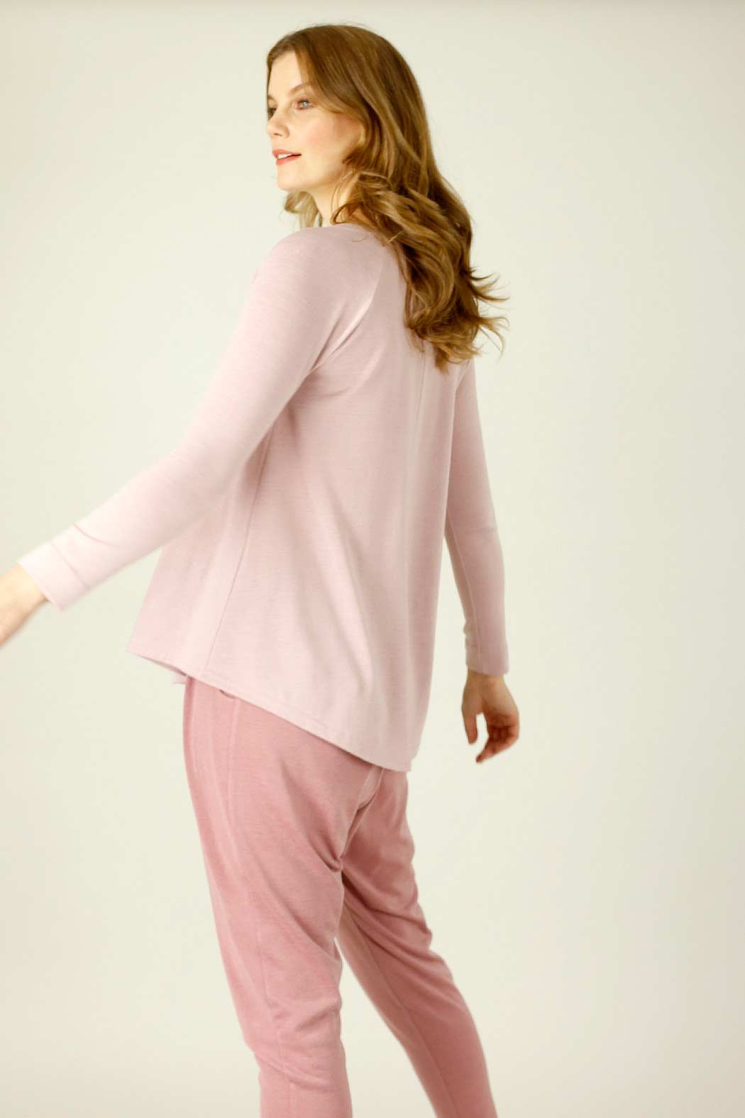 Light Pink Woolly Drift Ultimate Top