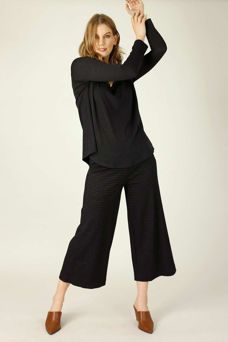 Black Woolly Drift Ultimate Top - SALE