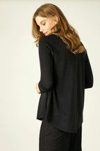 Black Woolly Drift Ultimate Top - SALE