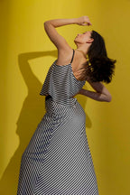 Thin Stripe Silky Summer Cami