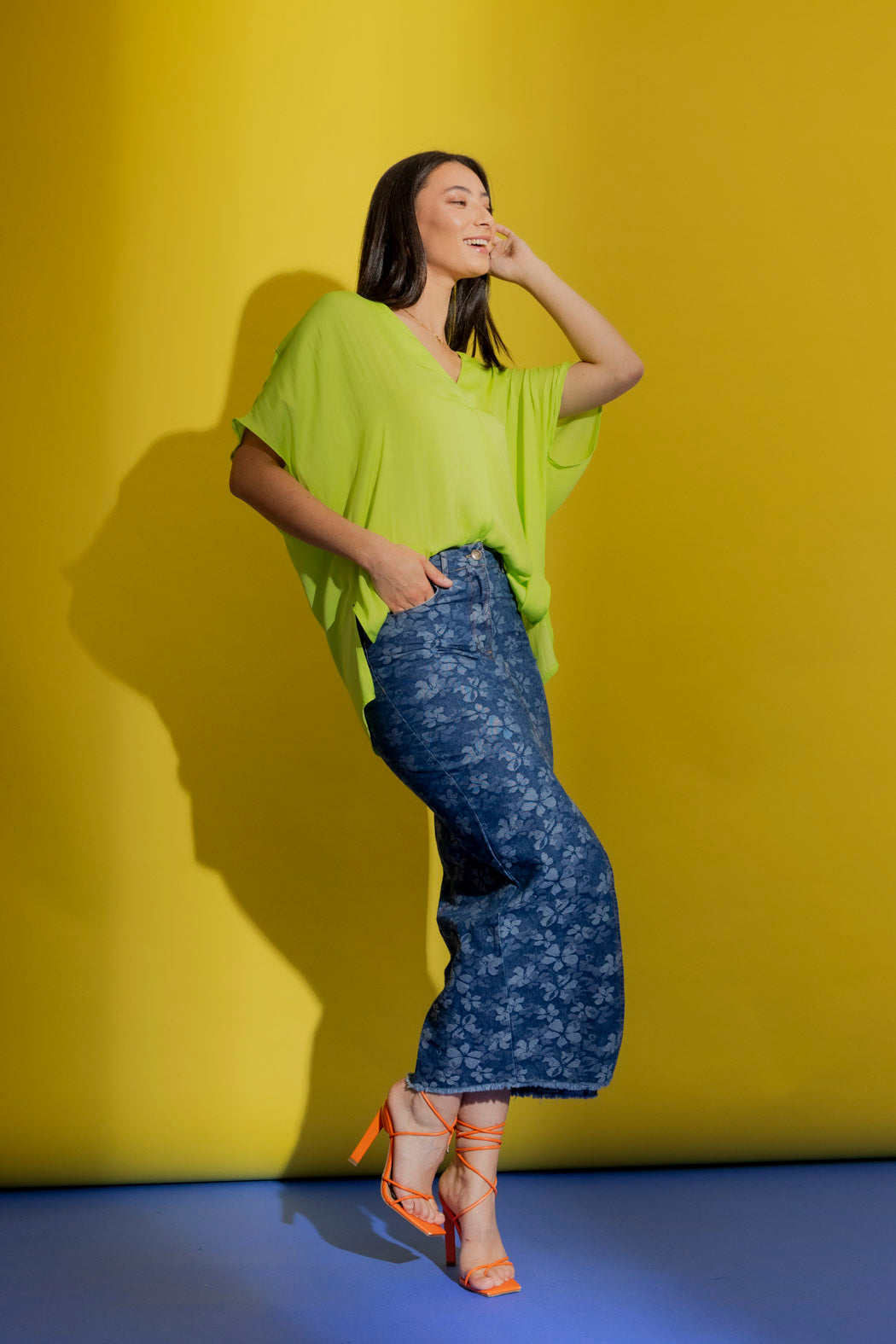 Neon Bondi Top