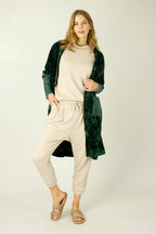 Forest Velour Tie Dye Cardigan - FINAL SALE