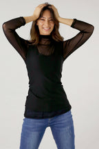 Black Miracle Ponte Camisole