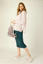 Forest Jersey Midi Skirt - FINAL SALE