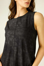 Black Leatherette Matrix Cami - FINAL SALE
