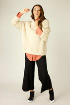 Beige Faux Fur Valentina Jumper - FINAL SALE