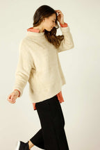 Beige Faux Fur Valentina Jumper - FINAL SALE