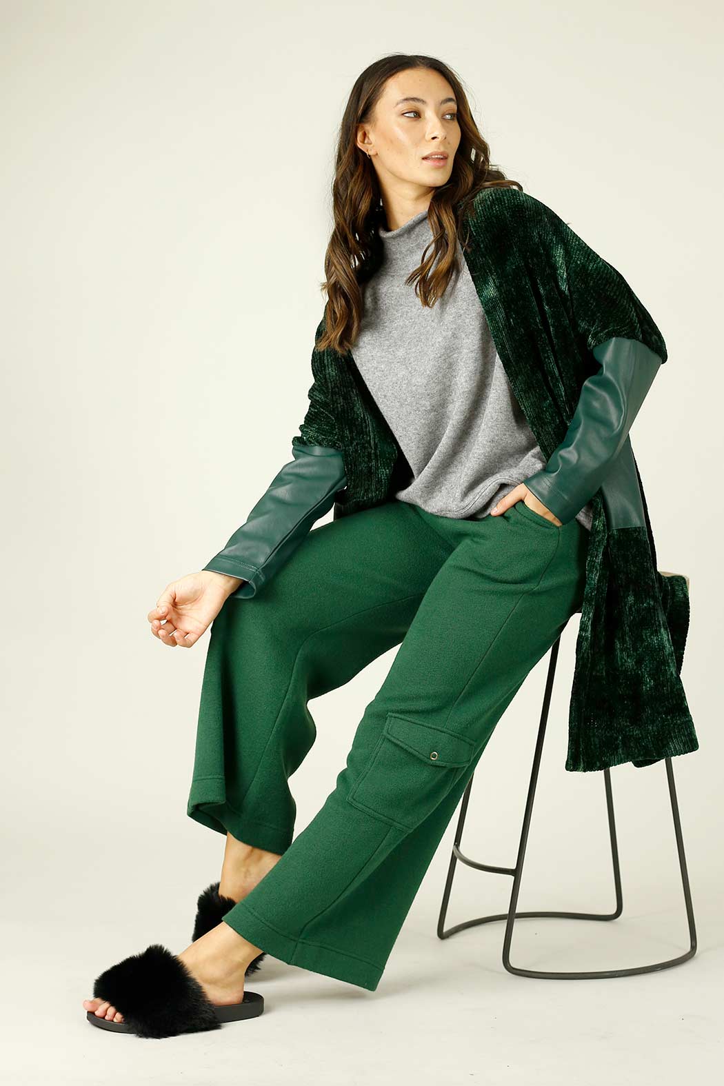Forest Lux Cargo Culottes