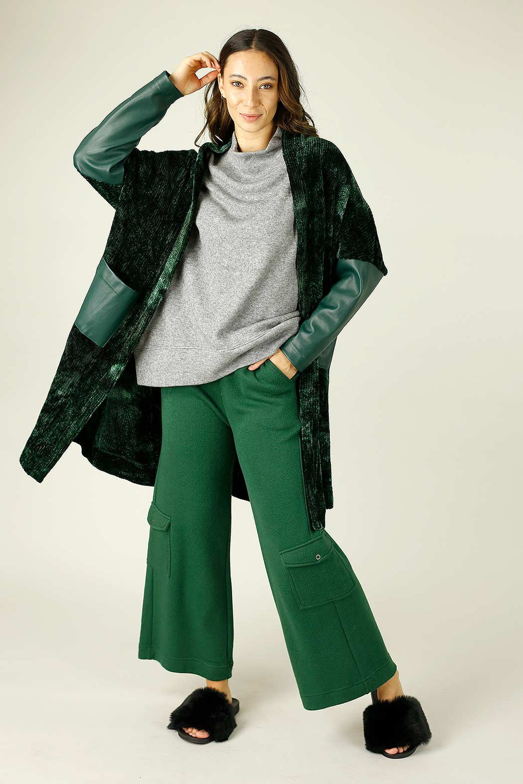 Forest Lux Cargo Culottes