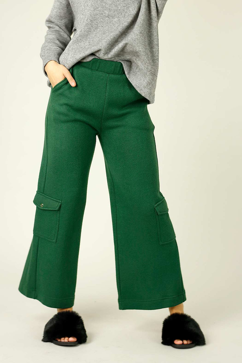 Forest Lux Cargo Culottes