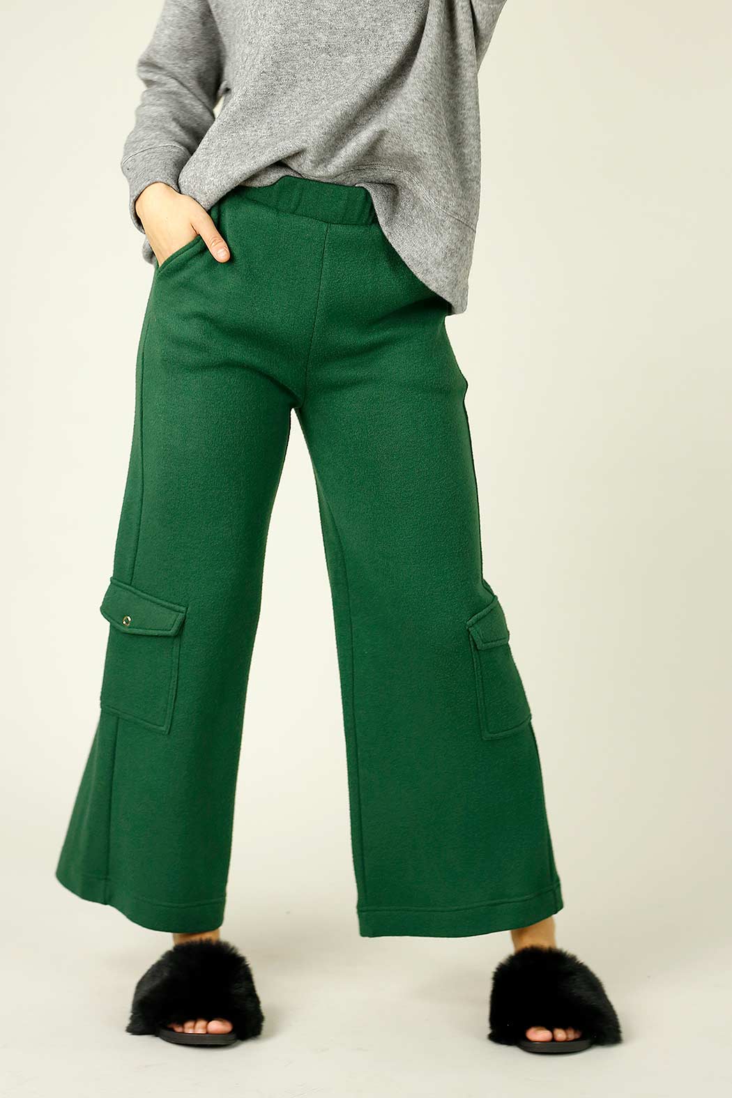 Forest Lux Cargo Culottes