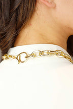 Horse Shoe Ring Necklace