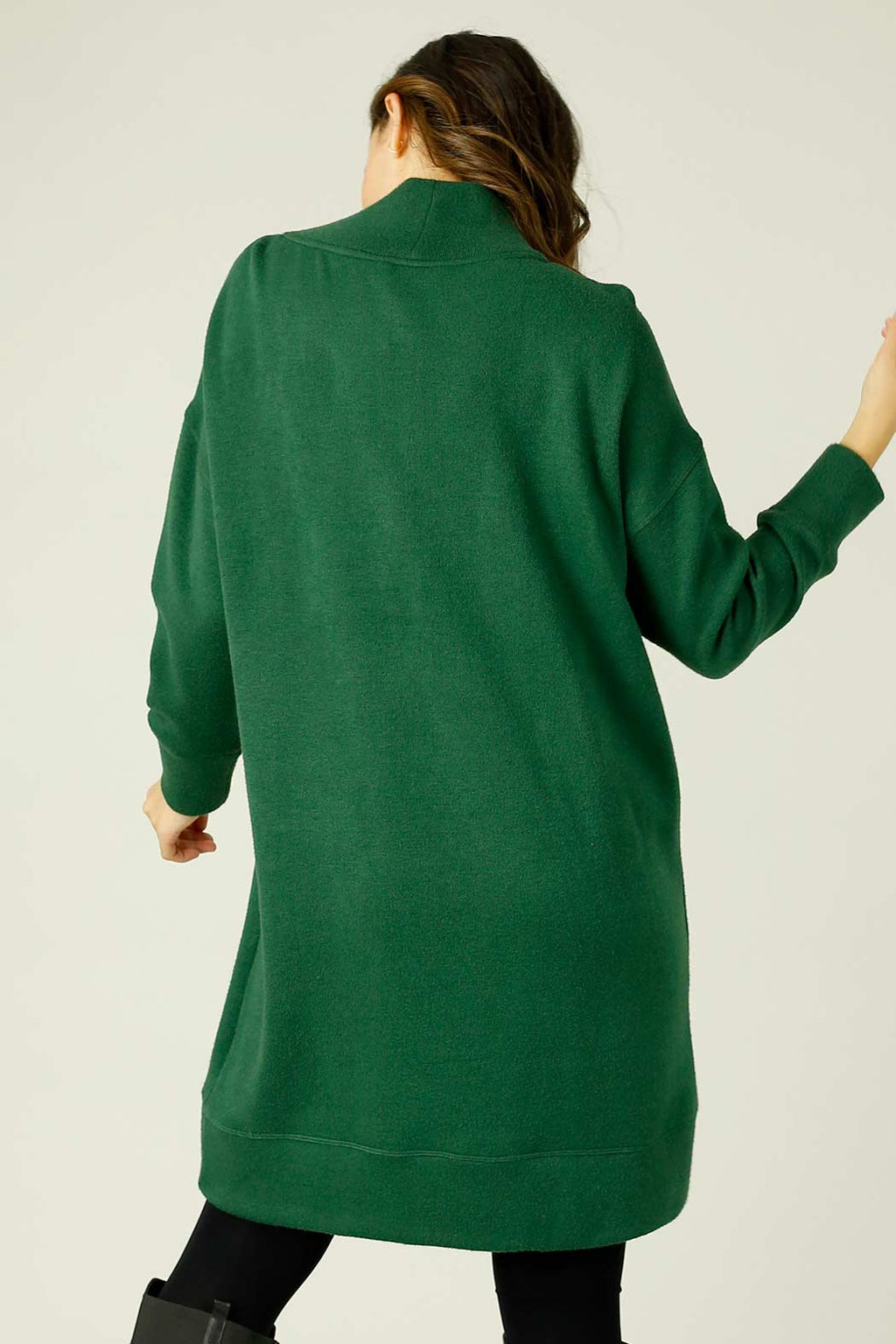 Forest Lux Long Oversized Dress