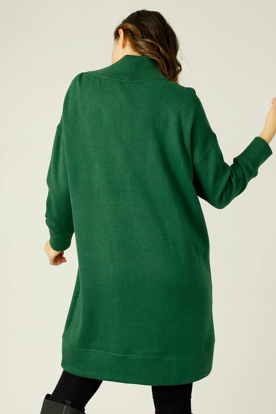 Forest Lux Long Oversized Dress
