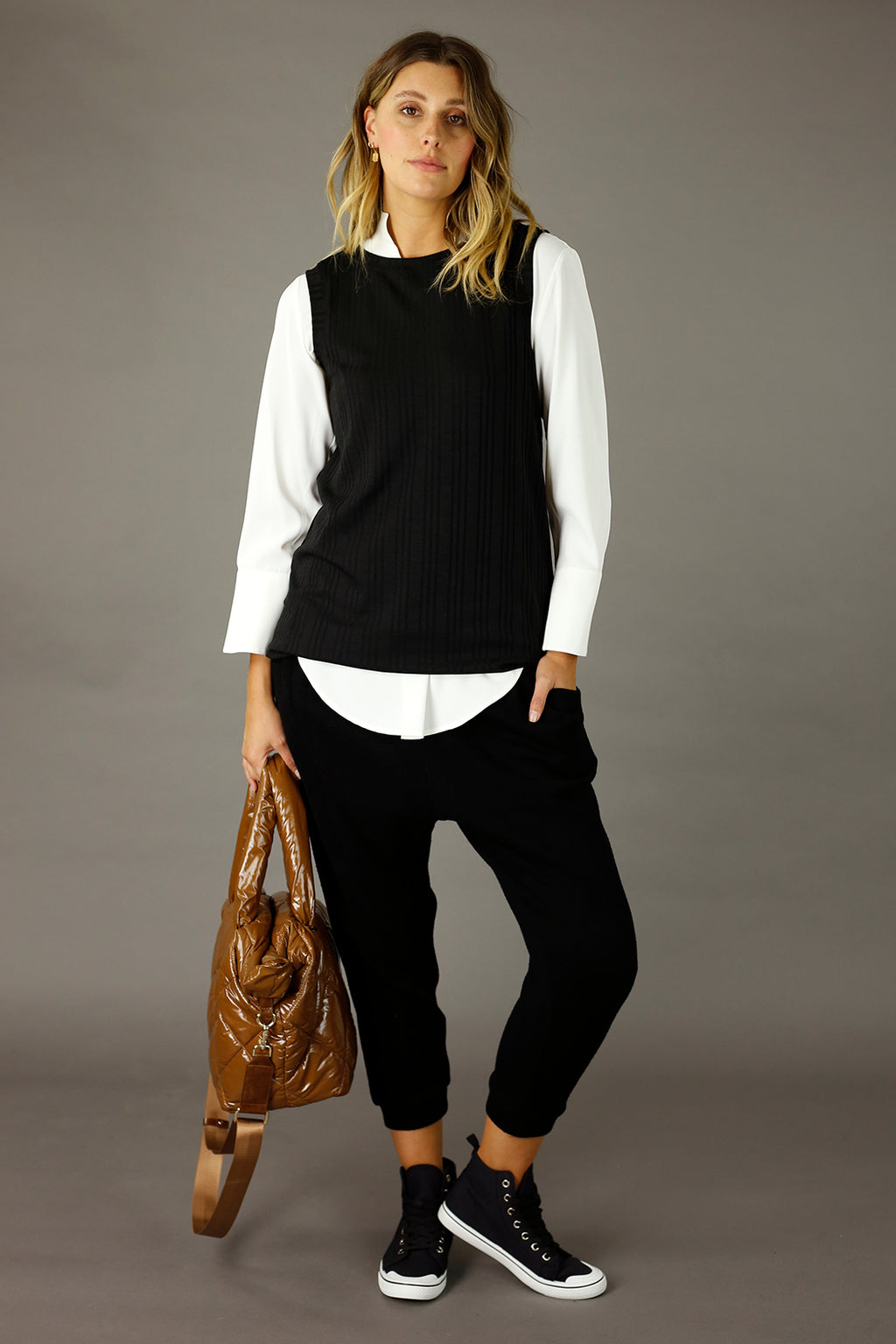 Rib Crew Cami - SALE