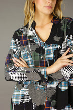 Artwork Jersey Romy Top - SALE