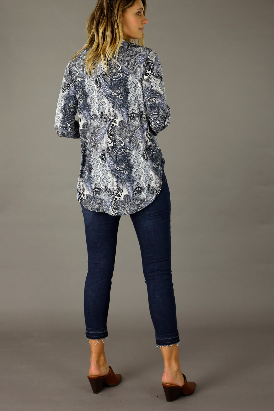 Paisley Jersey Romy Top