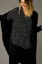 White Spot Jersey Romy Top - SALE