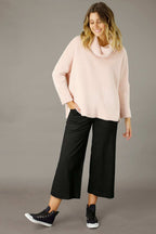 Light Pink Faux Fur Turtle Neck